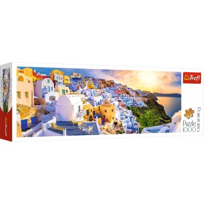 Puzzle Trefl-29054 Sunset in Santorini, Greece