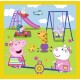 3 Puzzles : Peppa's happy day / Peppa Pig