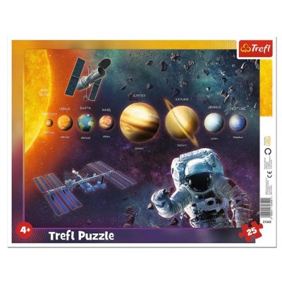 Trefl-31342 Frame Puzzle - Solar System