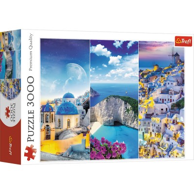 Puzzle Trefl-33073 Vacances en Grèce
