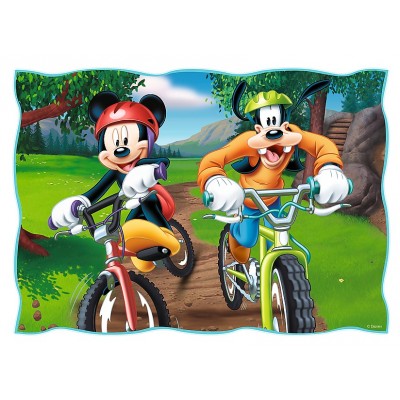 Trefl-34261 4 Puzzles - Mickey Mouse & Friends