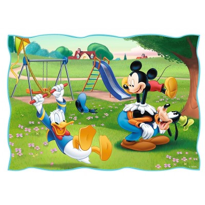 Trefl-34261 4 Puzzles - Mickey Mouse & Friends