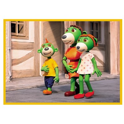 Trefl-34271 4 Puzzles - Les Aventures de Koe