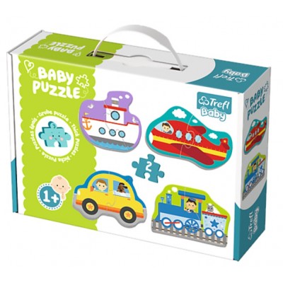 Trefl-36075 4 Baby Puzzles