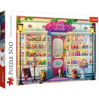 Puzzle Trefl-37407 The Candy Shop