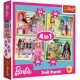 4 Puzzles - Barbie