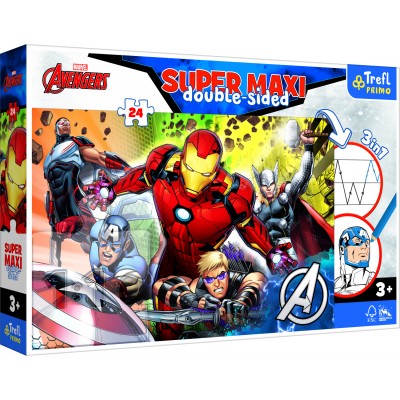 Puzzle Trefl-41007 Pièces XXL - Avengers