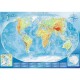 Large Physical Map of the World